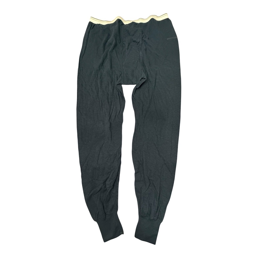 Duofold Mens Cotton Wool Blend Thermal Pants Navy Blue Long Johns Large L